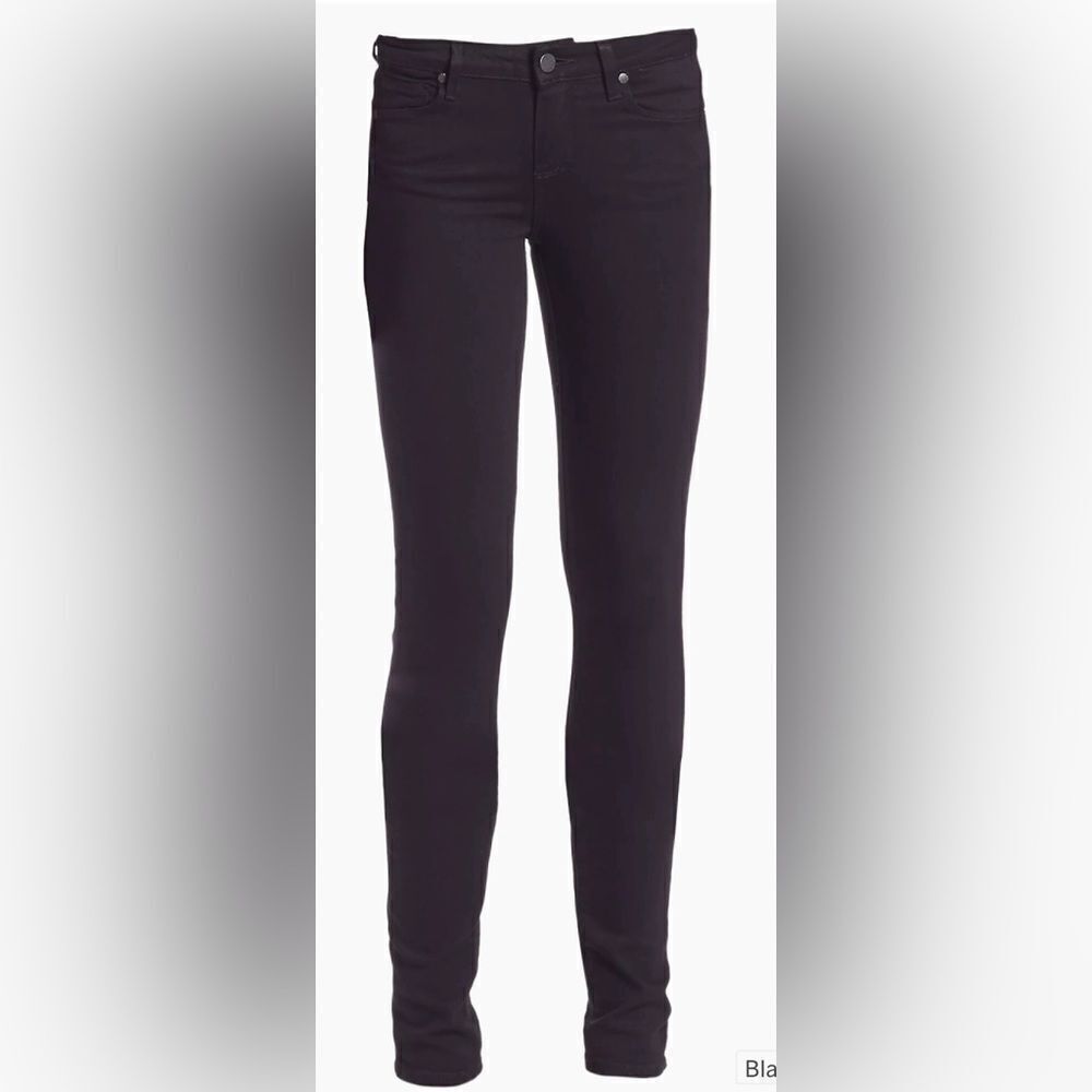 Paige black stretch 5-pocket jean style jeggings. Size 25. New, without tags.
